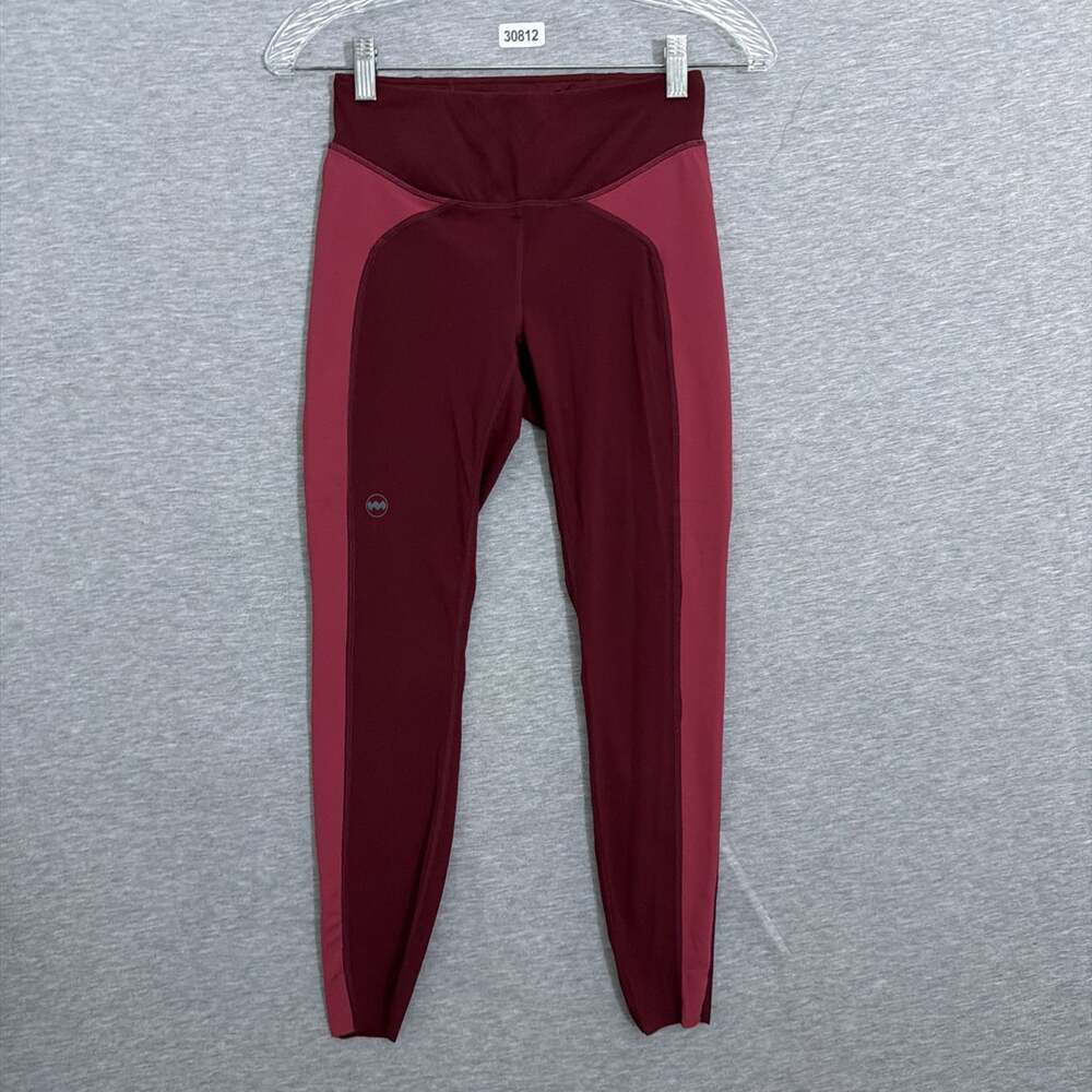 Janji Women's XS Red Groundwork 2.0 7/8 Running Tights